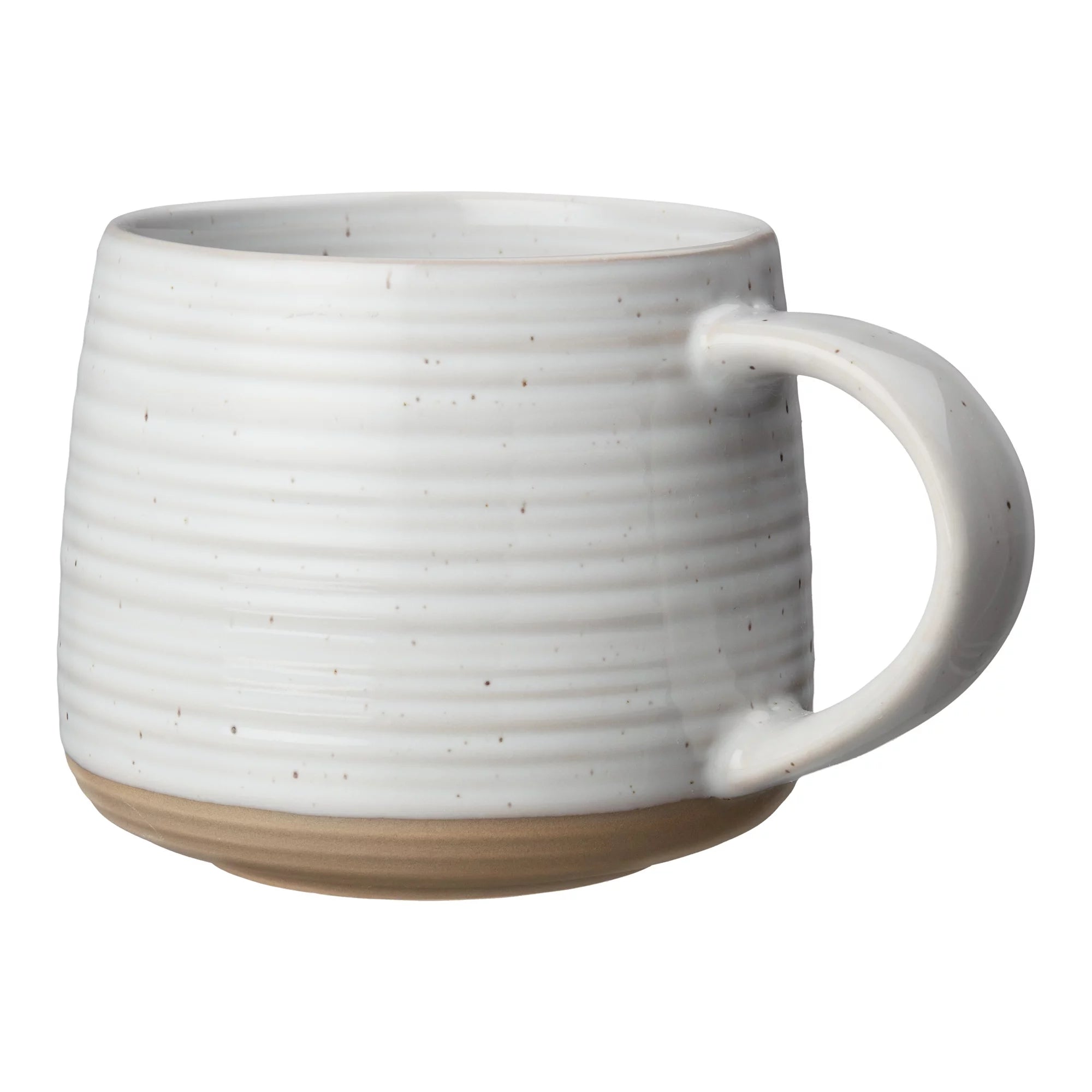 White Round Stoneware 16-Piece Dinnerware Set X19917