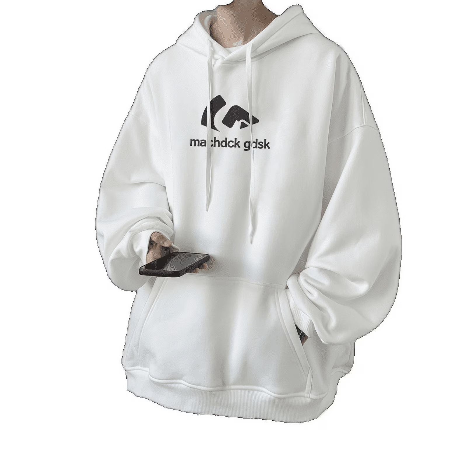 Black Hooded Sweatshirt U2864