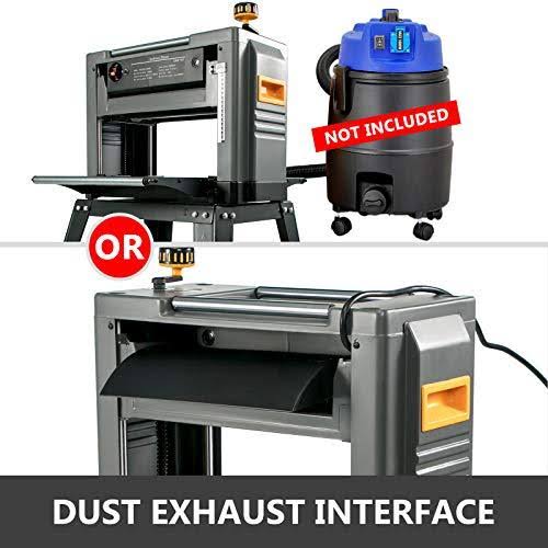 12.5 inch 15 Amp Benchtop Thickness Planer with Stand Q264