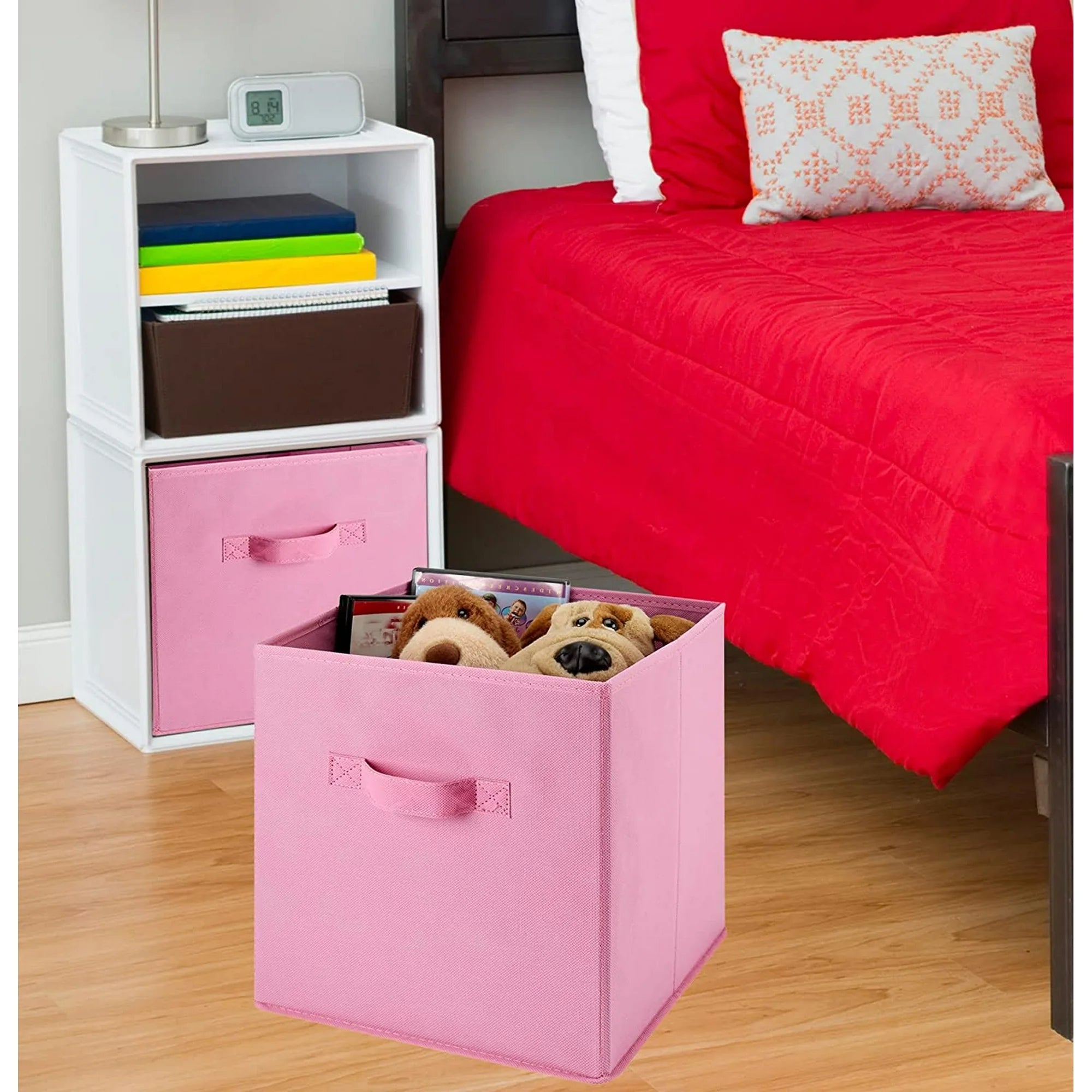 6-Pack Collapsible Laundry Storage Bins G220