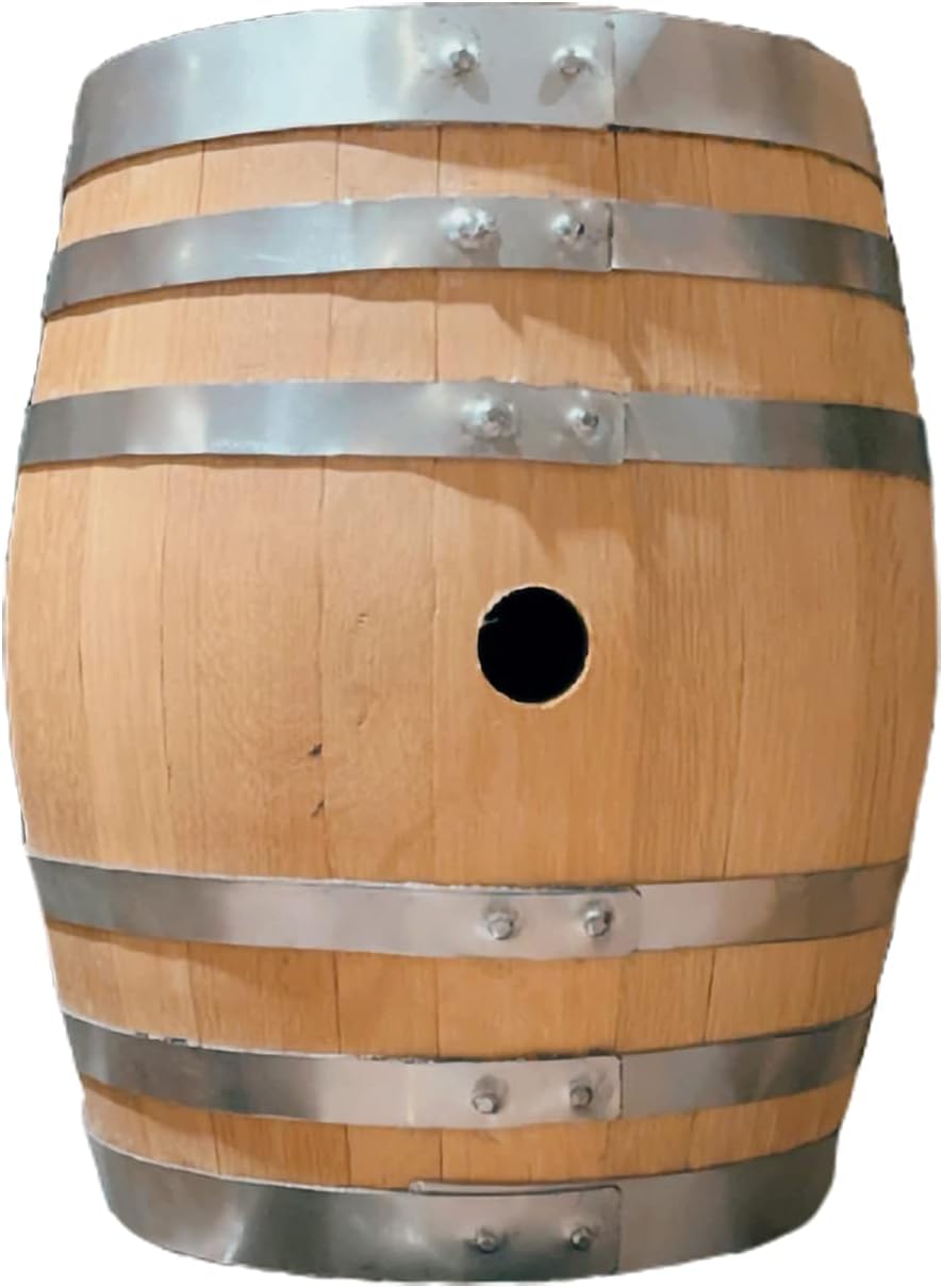 53 Gallon Used American Oak Wood Barrel X3210