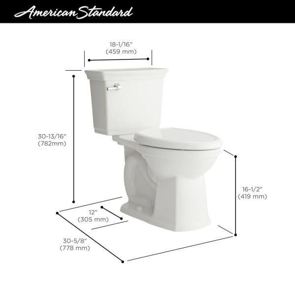 White Elongated Toilet F780