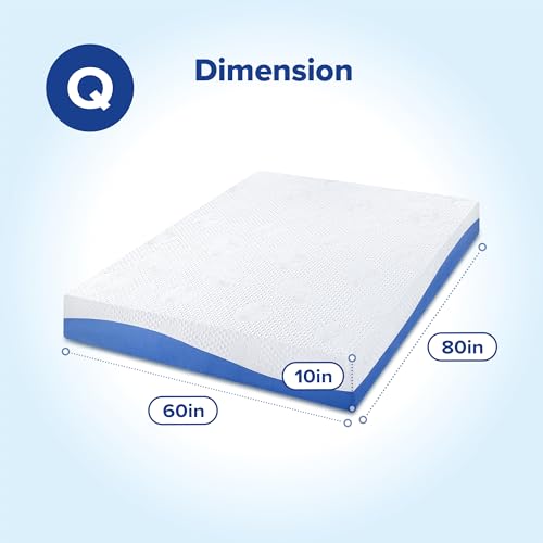 10 Inch Gel Memory Foam King Mattress N299896
