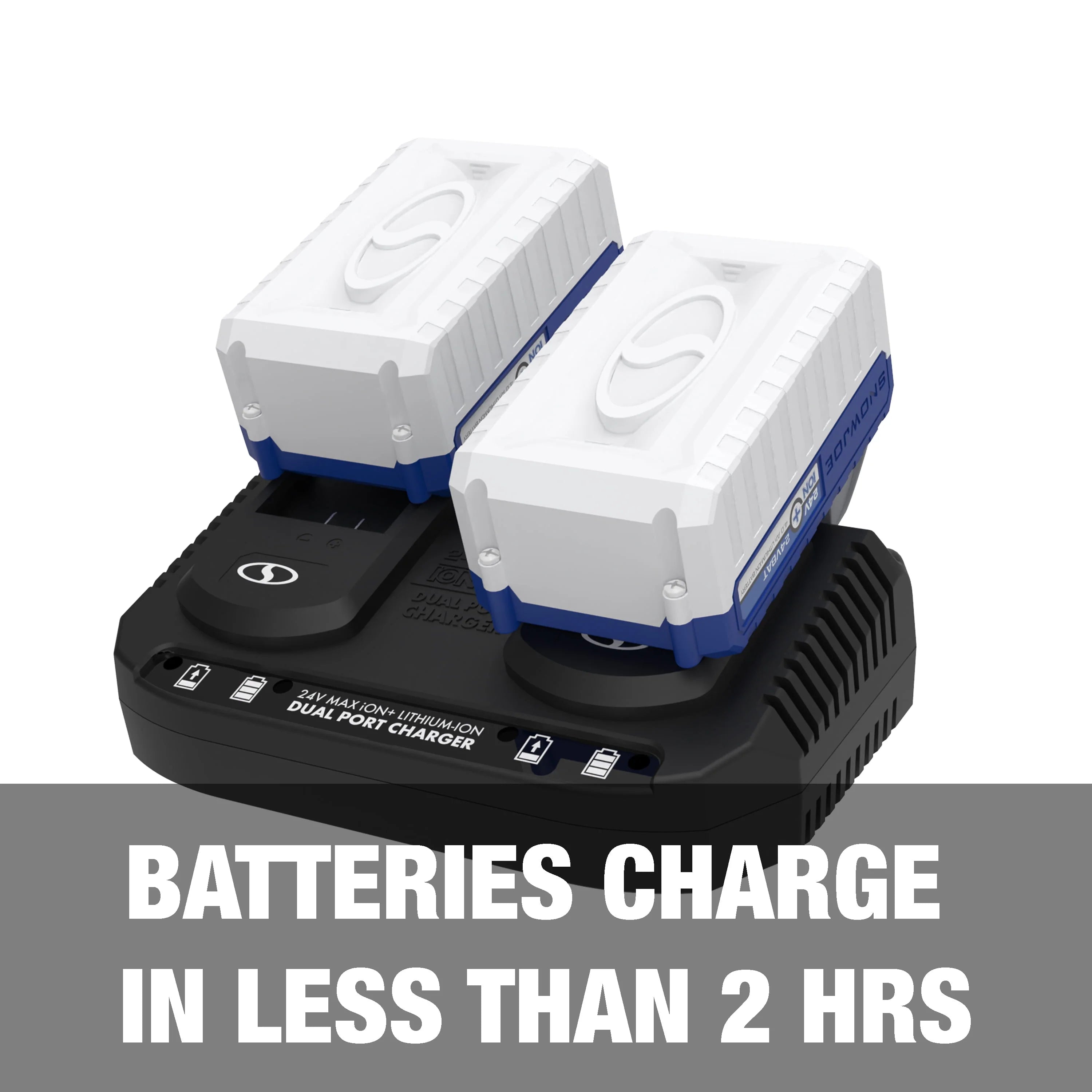 48V 15 Cordless Snow Blower with 2 x 4.0-Ah Batteries G3118
