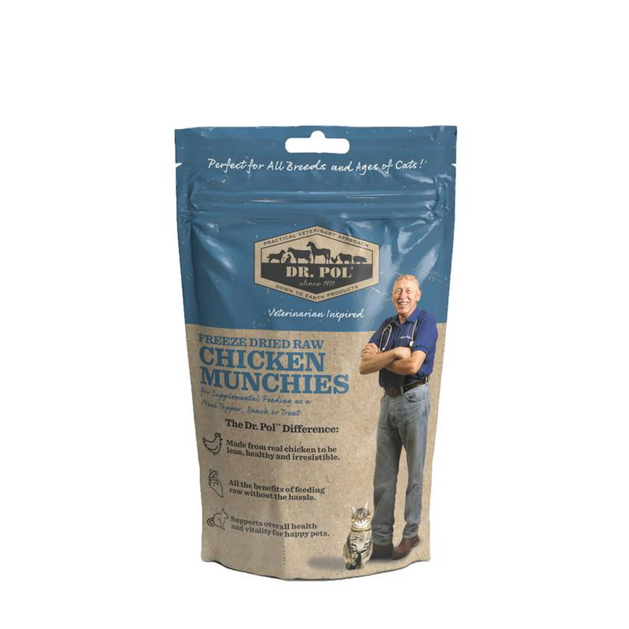 Freeze Dried Chicken Cat Treat and Meal Topper V231