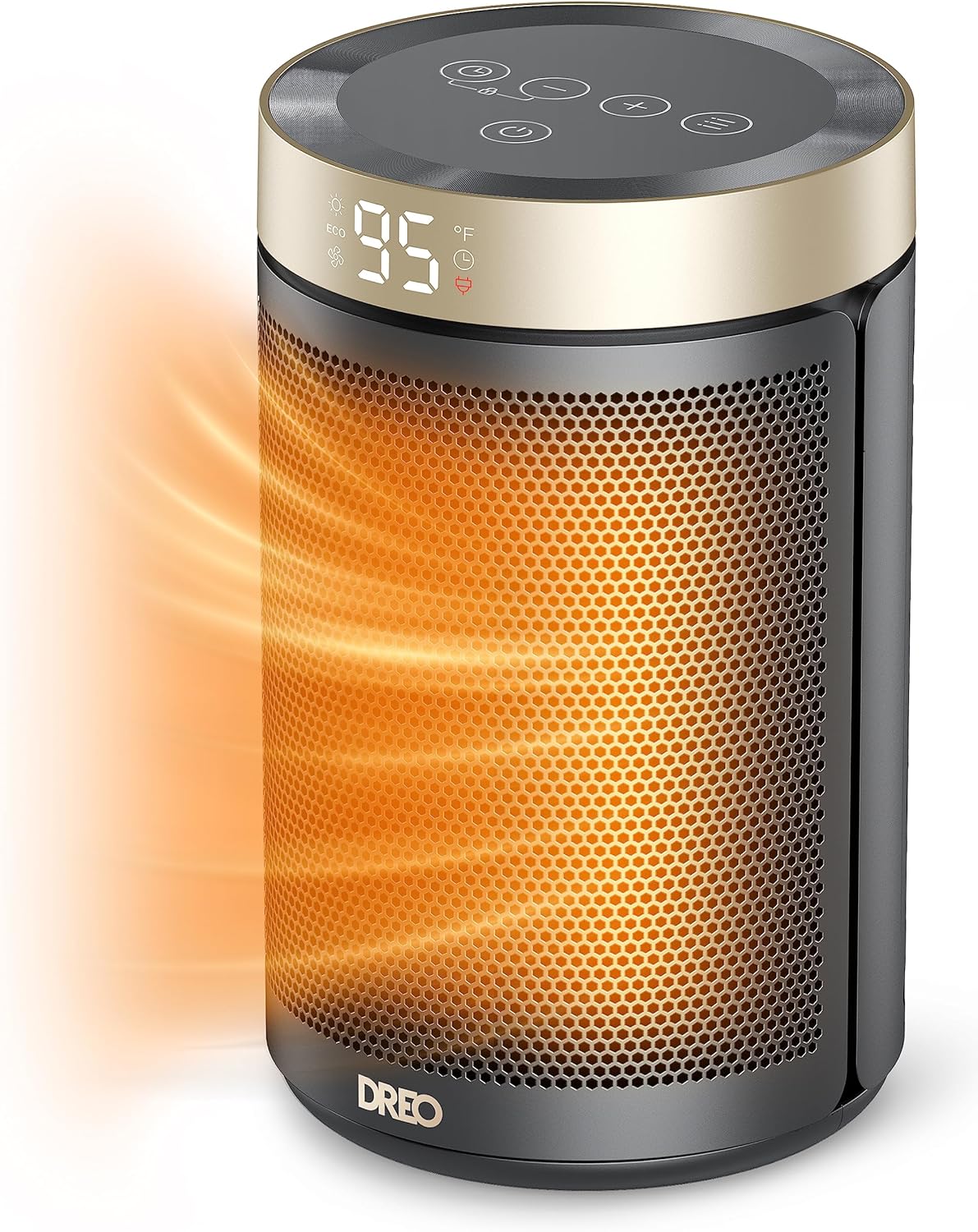 1500W Smart Portable Electric Heater with Thermostat P7825