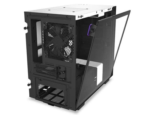 Mini-ITX PC Gaming Case with Tempered Glass Side Panel Q893923