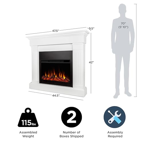 48" Slim Indoor Electric Fireplace with Mantel C150724