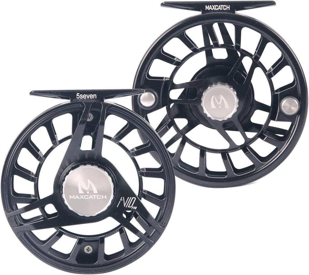 Fly Fishing Reel with CNC-machined Aluminum Body Y412