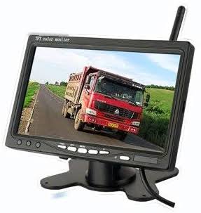 Wireless 4 Backup Cameras LCD Color Rear View Monitor with IR Night Vision Y436