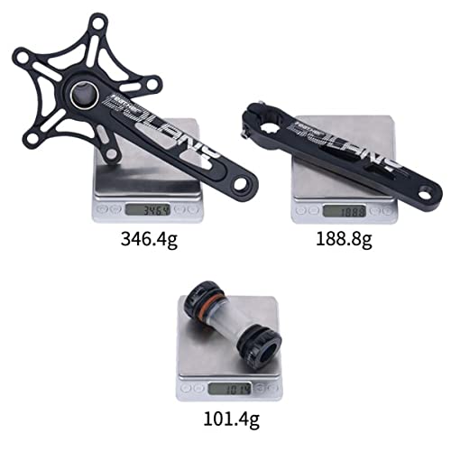 170mm 130 BCD Hollow Integrated Crankset with BB Single Chainring O55284