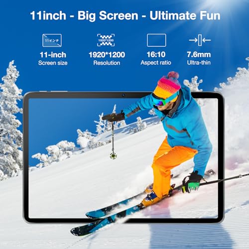 11 Inch 2.4K Display 16GB RAM 256GB ROM 8580mAh Battery Octa Core Dual SIM 4G Blue Tablet J974397
