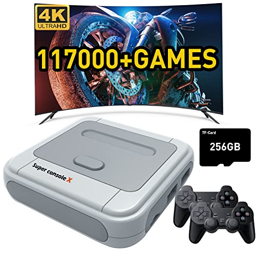Retro Video Game Console with 2 Gamepads (128GB) I16291