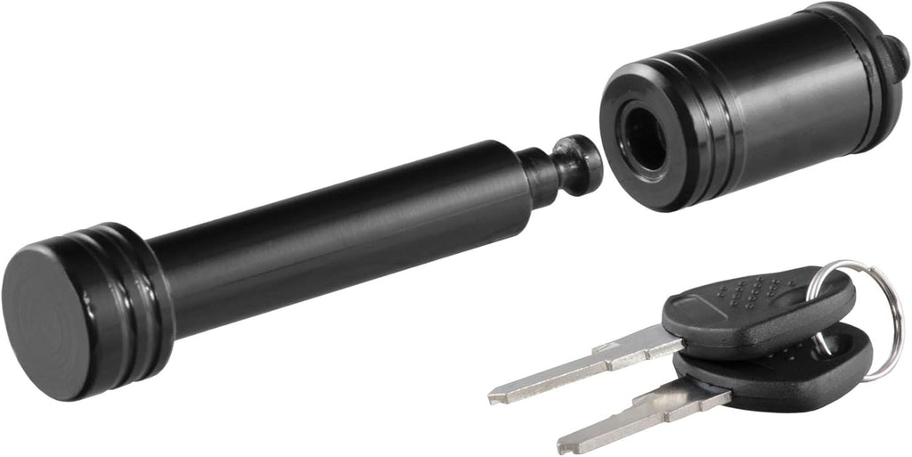 Black 5/8-Inch Pin Diameter Trailer Hitch Lock J953386