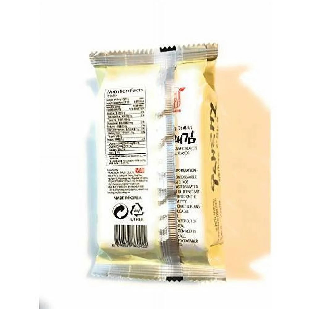Seasoned Seaweed Original Flavor 0.14 Oz 10 Pack K9452