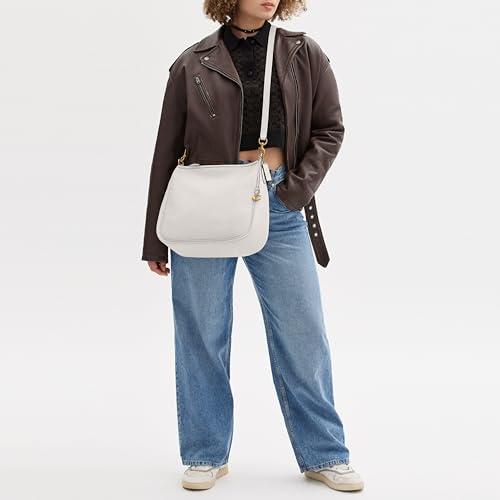 Soft Pebble Leather Shoulder Bag Y86379