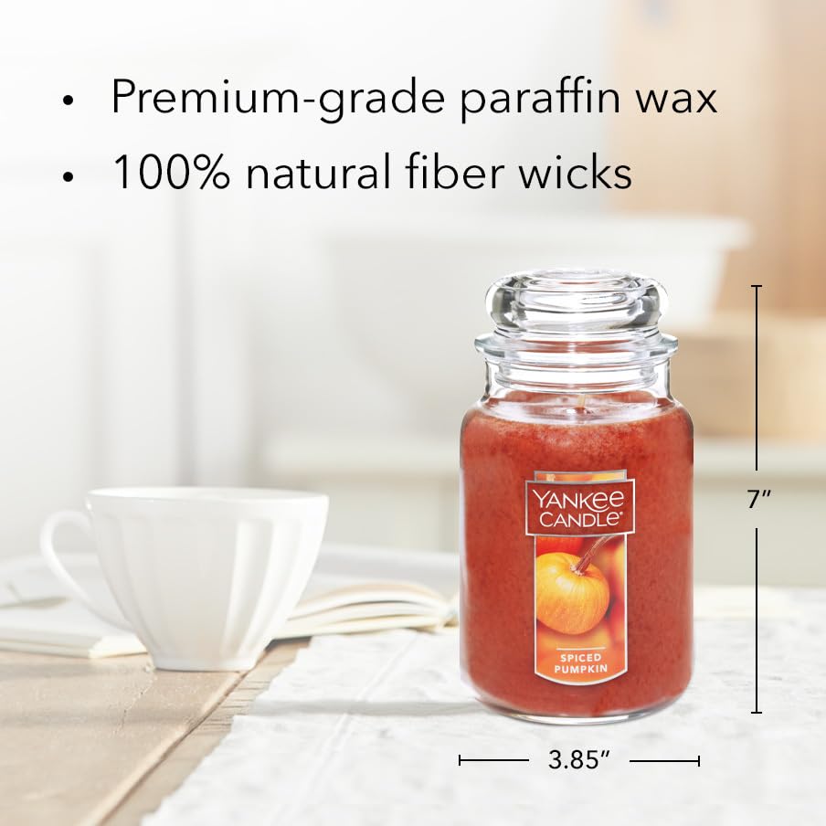 Sugared Cinnamon Apple Scented Candle, 22oz Large Jar Z675615