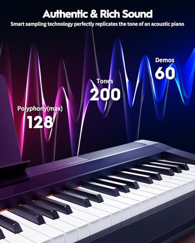 Black 88 Key Weighted Digital Piano C37163