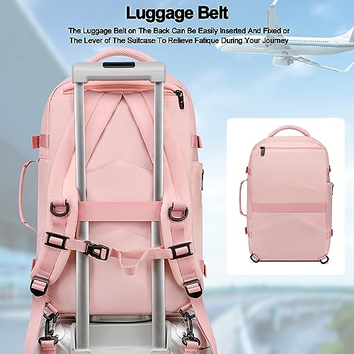 Black 40L Rolling Laptop Backpack Q307607