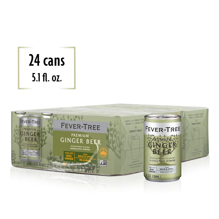 Light Ginger Beer, 6.8 fl oz (24 Bottles) O52256