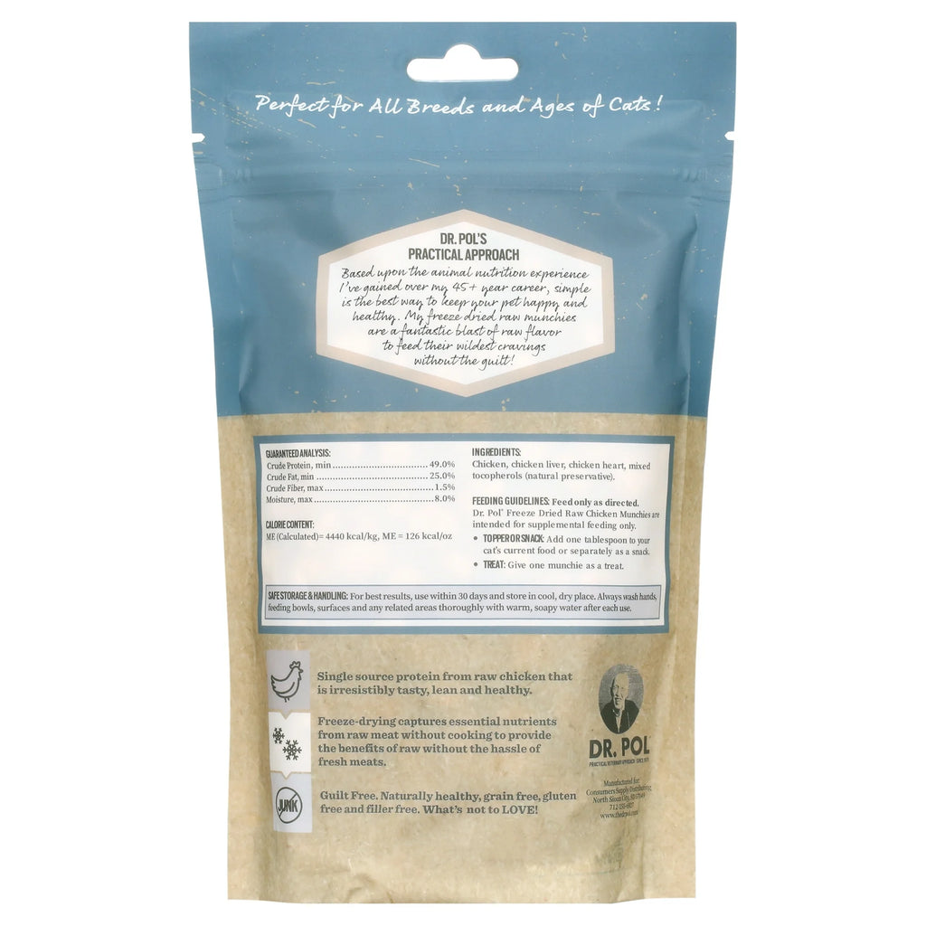 Freeze Dried Chicken Cat Treat and Meal Topper V231