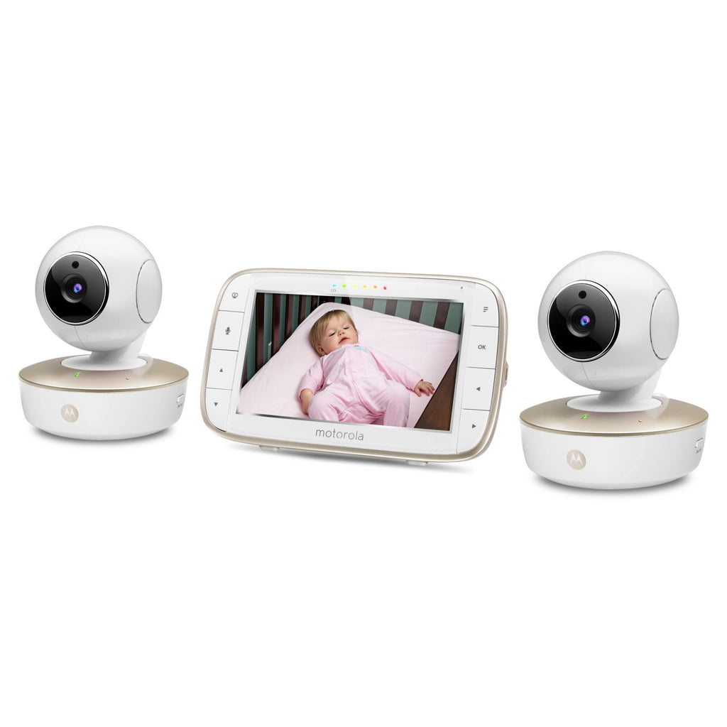 5x22 Video Baby Monitor with Two Cameras W7683