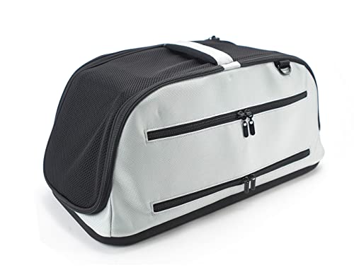 Dark Chocolate Airline Approved Pet Carrier and Car Seat for Cats and Dogs up to 18 lbs J425