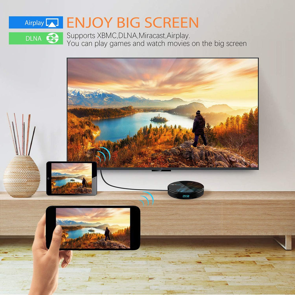 4GB RAM 32GB ROM Android 10.0 TV Box V6481