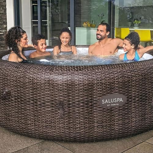 Inflatable Hot Tub with 180 AirJets and EnergySense Cover S398501