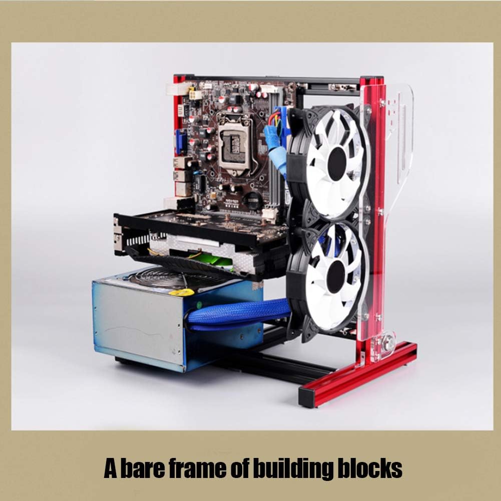 Red Open Air Frame Chassis Case A753224
