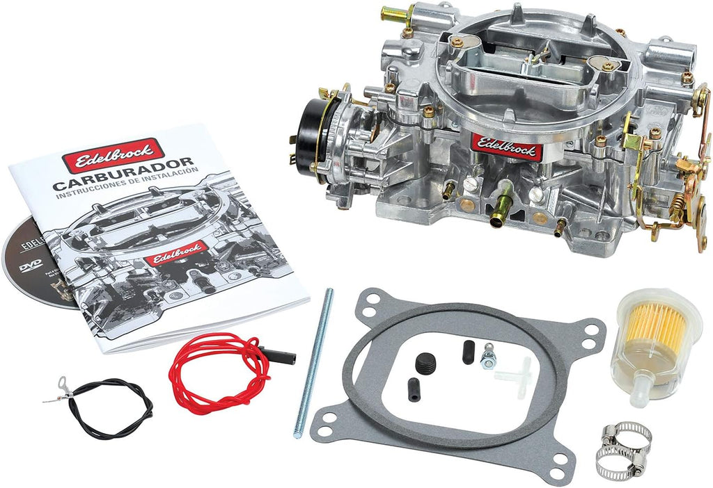 600 CFM Square Bore 4-Barrel Electric Choke Carburetor N16268