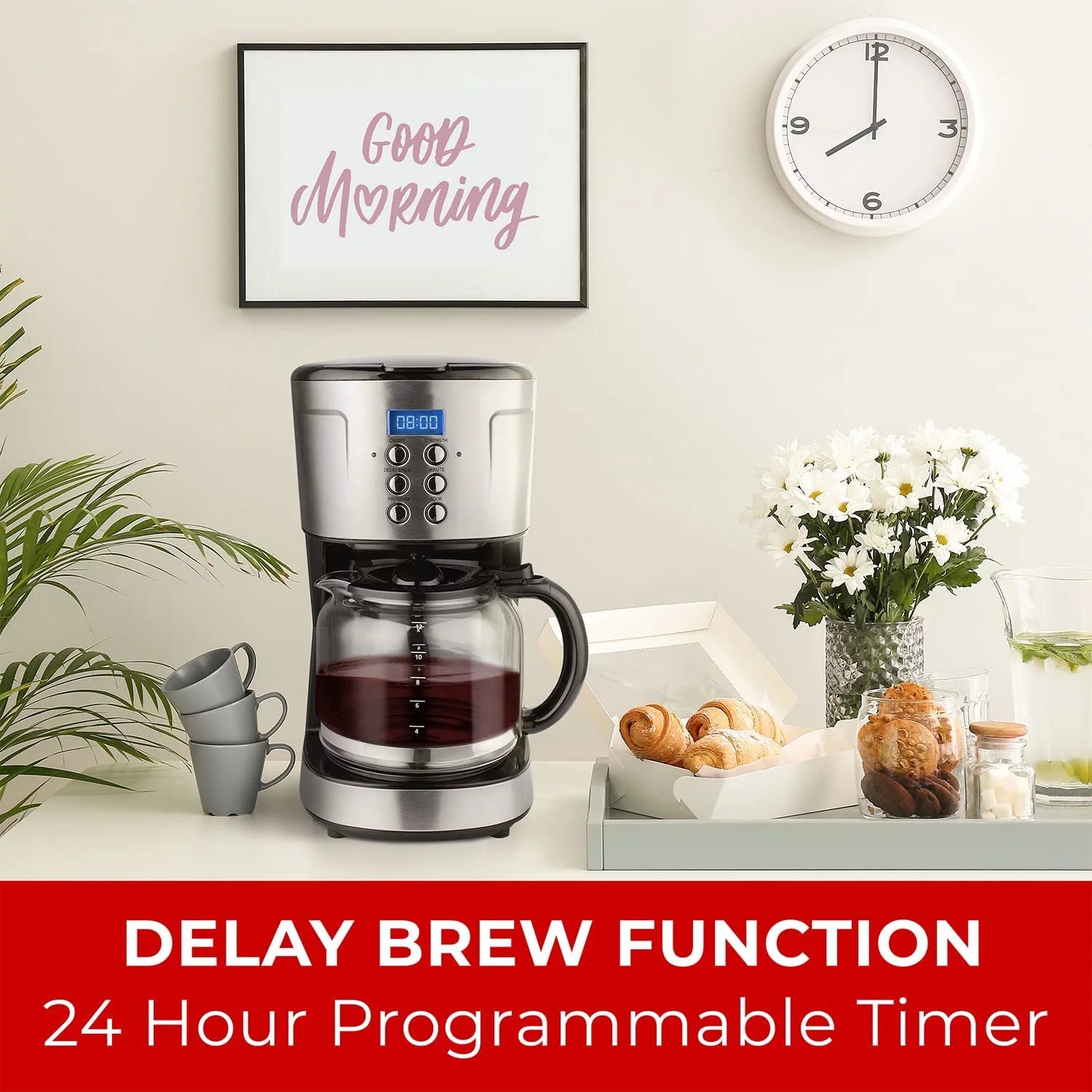 12-Cup Programmable Coffee Maker C20627