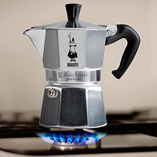 18 Cups (27 Oz - 810 Ml) Aluminium Silver Stovetop Espresso Maker X153