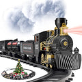Electric Train Toy with Steam, Light & Sound Y241