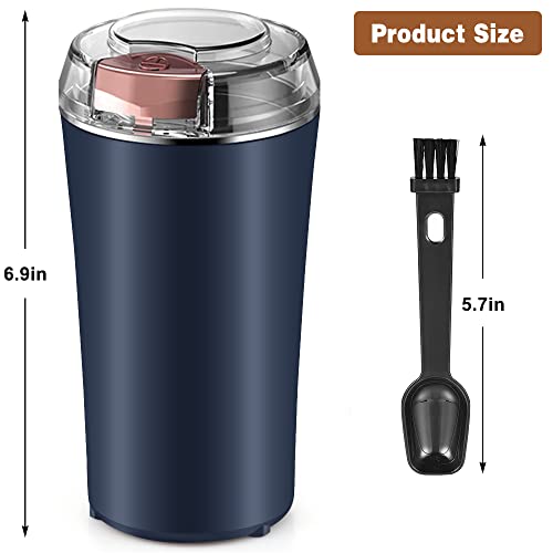 Stainless Steel Coffee Grinder (WHITE) J1450