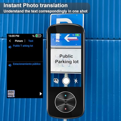 137+ Language Instant Two Way Translator Device H9491