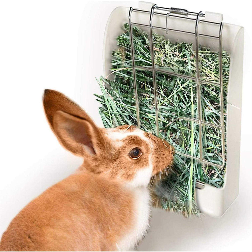 Rabbit Bunny & Guinea Pig Hay Feeder Rack Food Dispenser K5514