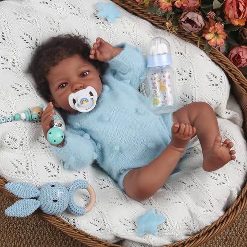 20 Inch Lifelike Reborn Baby Doll with Weighted Soft Body F858473