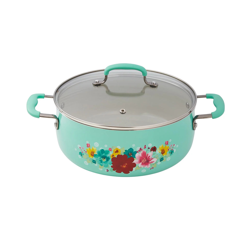 25 Piece Ceramic Cookware Set T84976