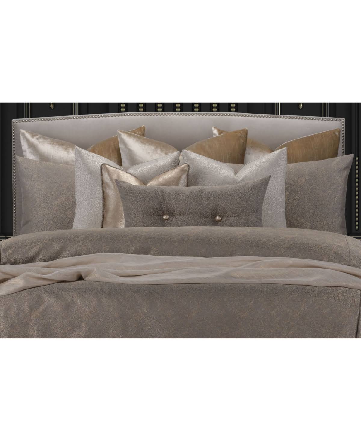 Bronze Gold Luxury Bedding Set S947