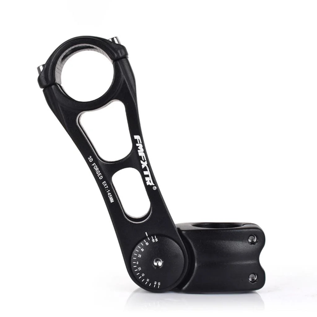 31.8mm Aluminum Alloy Bike Stem Riser Extender Adjustable ±85 Degree 145mm R7954