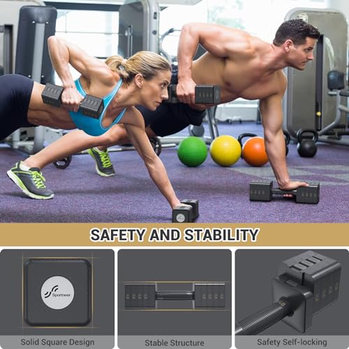 Adjustable 10 LB Dumbbells Set of 2 M2981