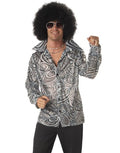 Men's Groovy Disco Shirt Costume Y606
