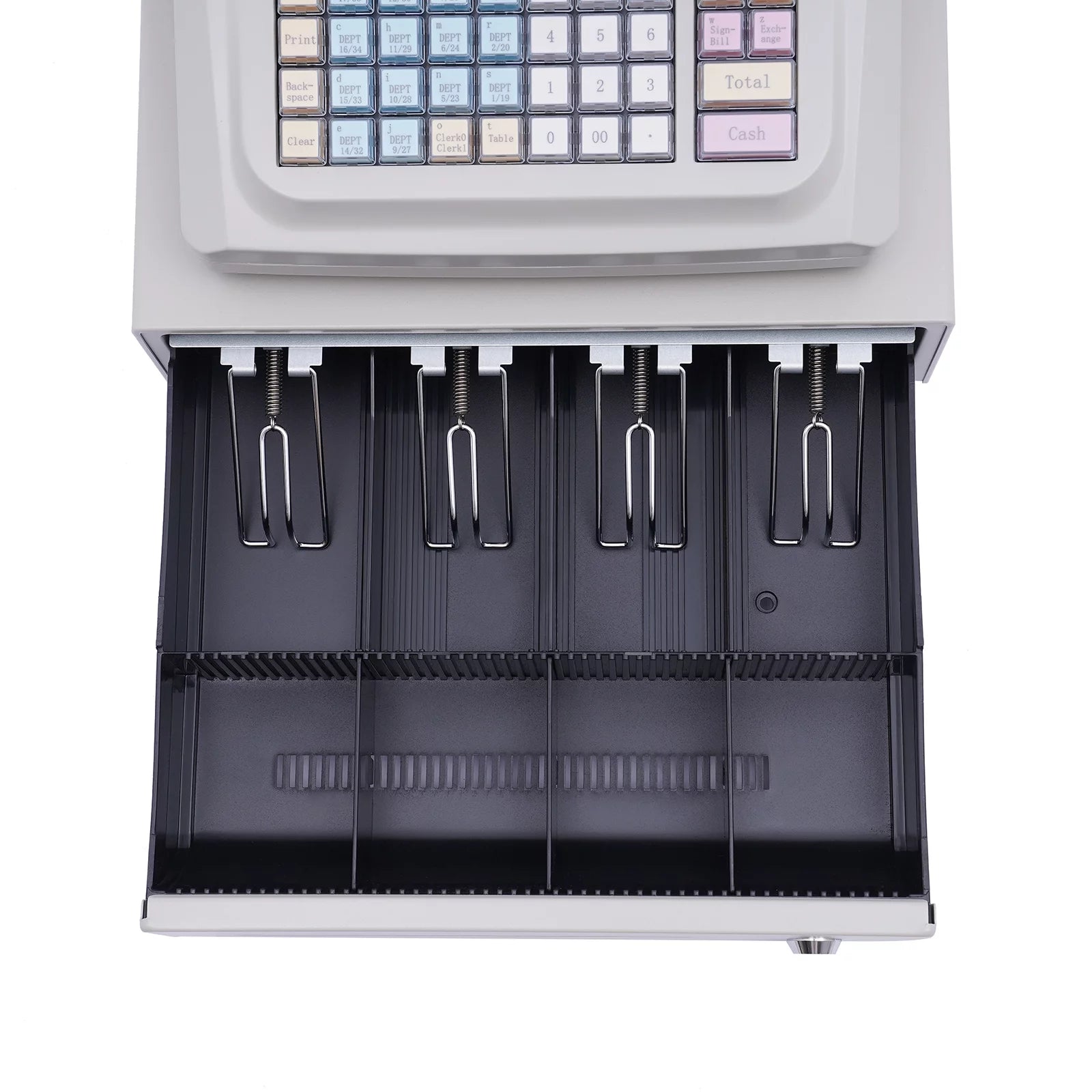 48 Keys Electronic Cash Register with Thermal Printer LED Display H76384