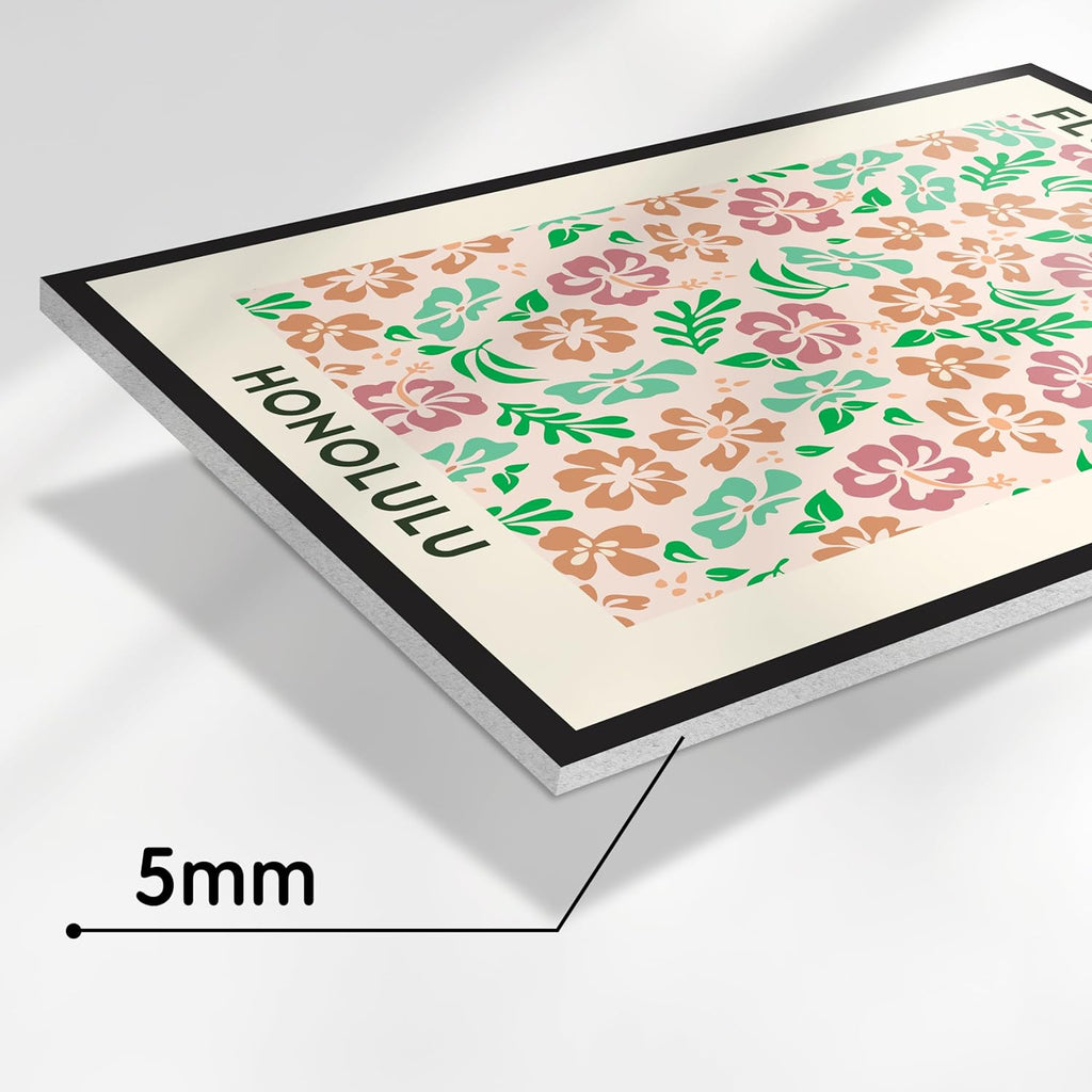 6 Pack Wall Art Posters Prints L369