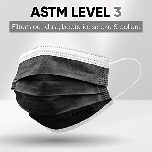 Disposable Face Masks, ASTM 3, 3 Layer, 50 Pack L801