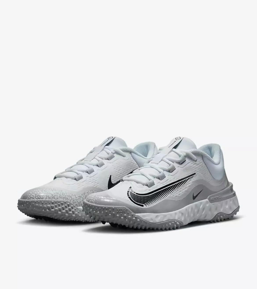 Grey/White Baseball Turf Shoes M944