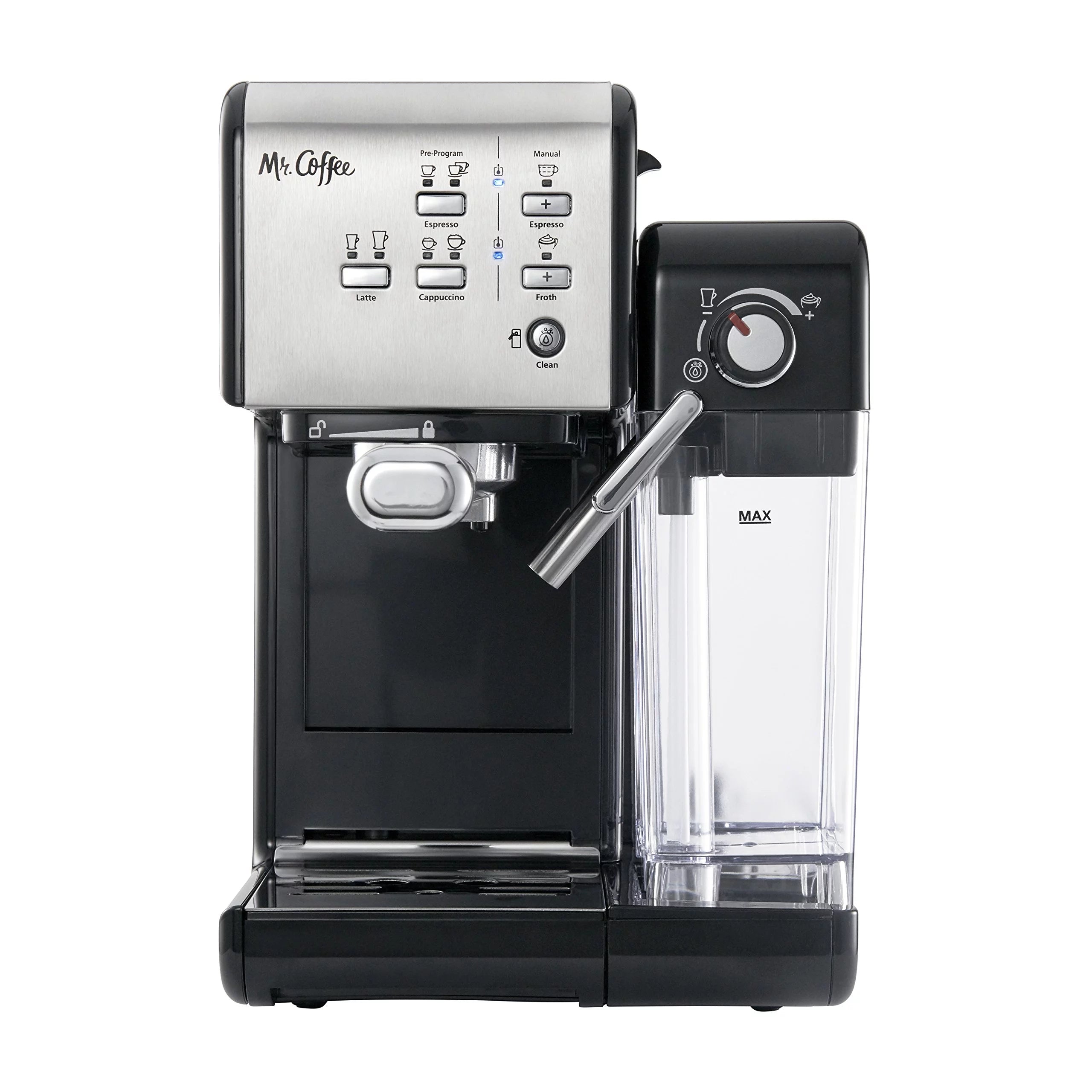 Black Espresso and Cappuccino Machine Q72391