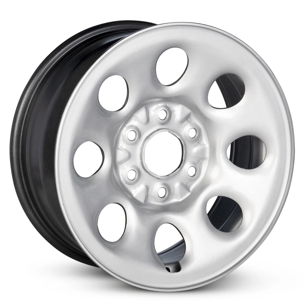 17 Inch Painted Silver Rim Car Wheel W69367