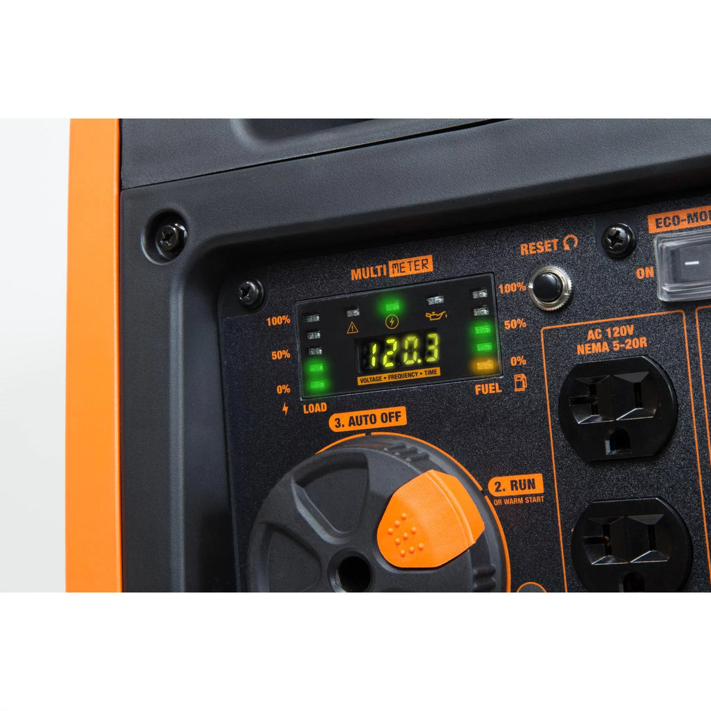 4500-Watt Portable Inverter Generator with Electric Start M6846